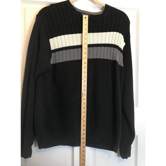 NAUTICA Pullover Sweater Men's L 100% Cotton - Picture 6 of 8